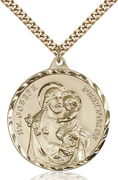 Gold Filled St. Joseph Pendant