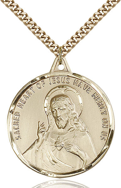 Gold Filled Scapular Pendant