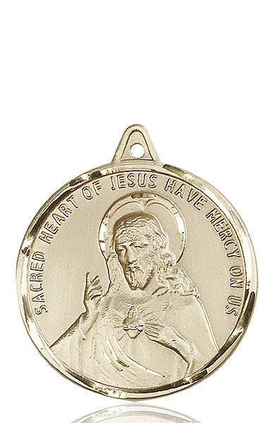 Medalla Escapulario Oro 14kt