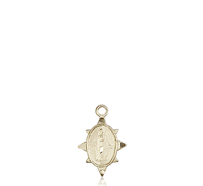 14kt Gold Miraculous Medal