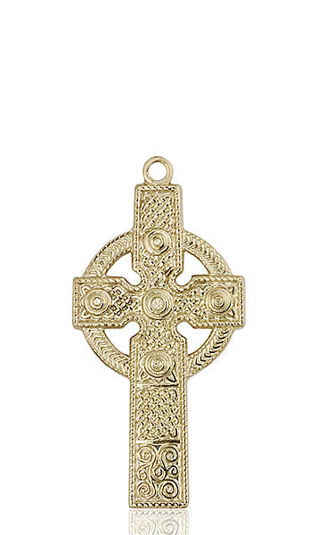 14kt Gold Kilklispeen Cross Medal