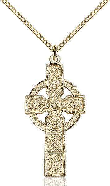 Gold Filled Kilklispeen Cross Pendant