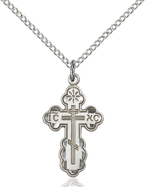 Sterling Silver St. Olga Pendant