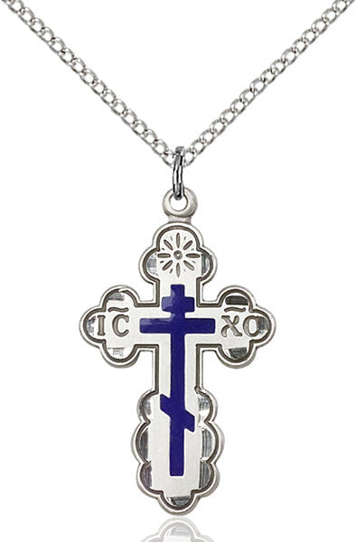 Sterling Silver St. Olga Pendant