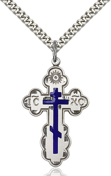 Sterling Silver St. Olga Pendant