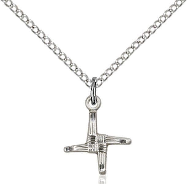 Sterling Silver St. Brigid Pendant