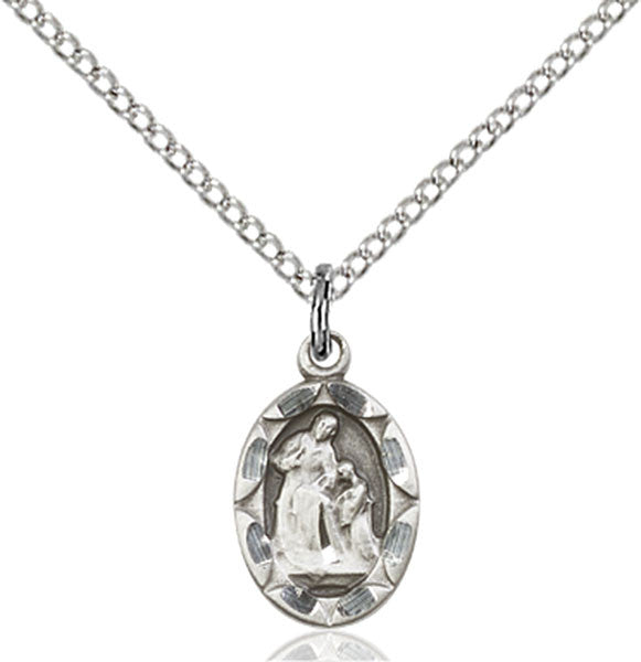 Sterling Silver St. Ann Pendant