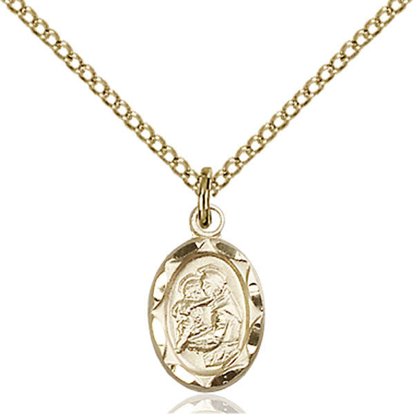 Gold Filled St. Anthony Pendant