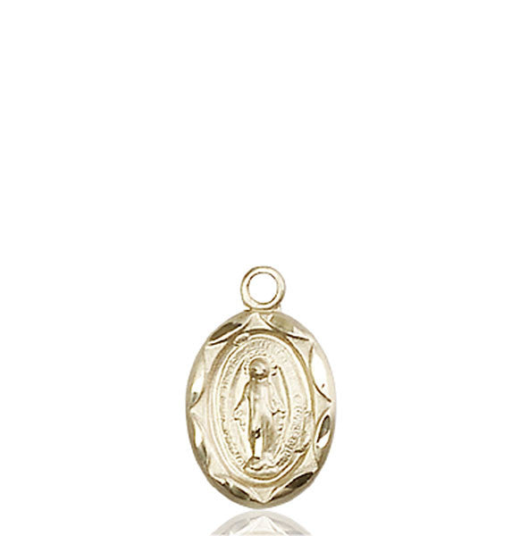 14kt Gold Miraculous Medal