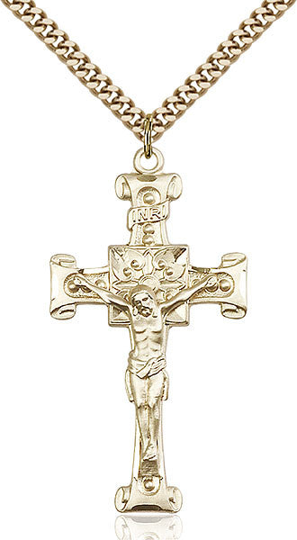 Gold Filled Crucifix Pendant