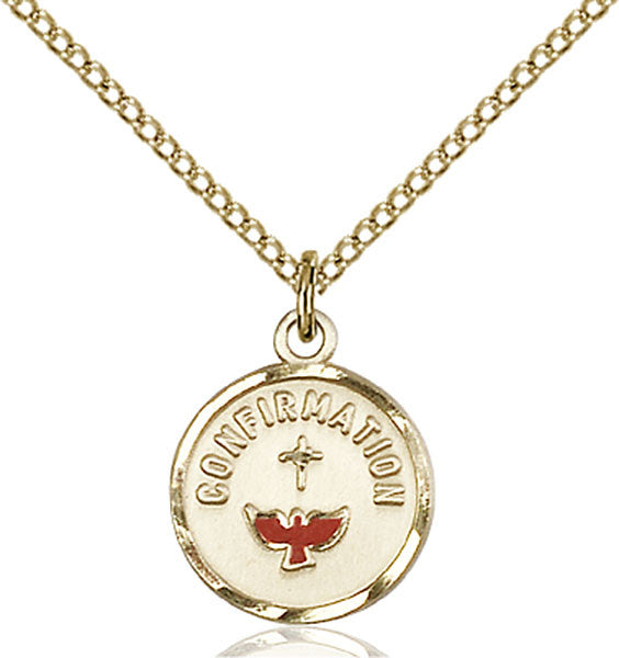 Gold Filled Confirmation Pendant