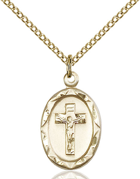 Gold Filled Crucifix Pendant