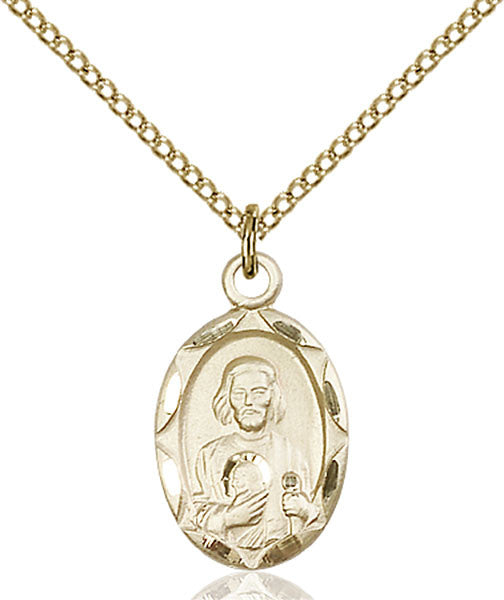 Gold Filled St. Jude Pendant