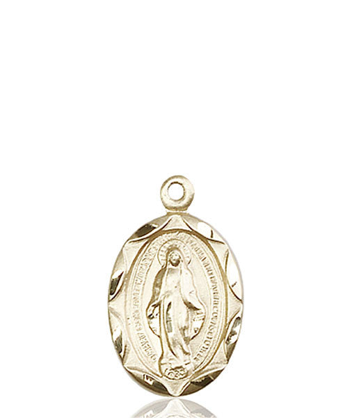14kt Gold Miraculous Medal