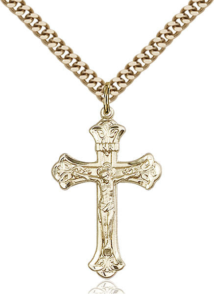 Gold Filled Crucifix Pendant
