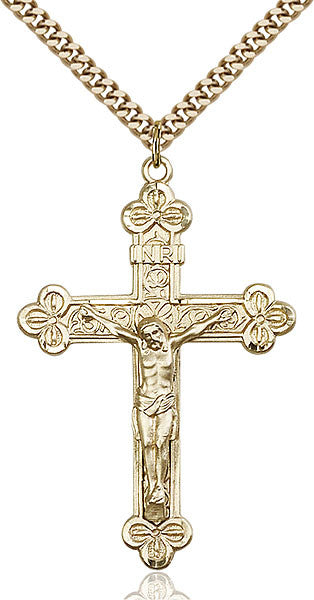 Gold Filled Crucifix Pendant