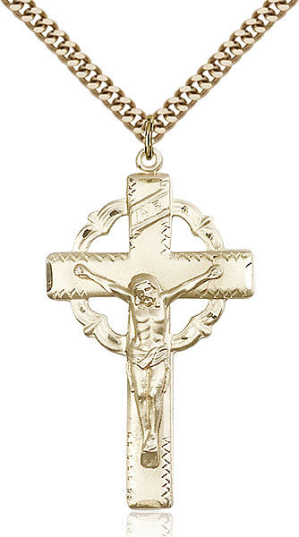 Gold Filled Crucifix Pendant