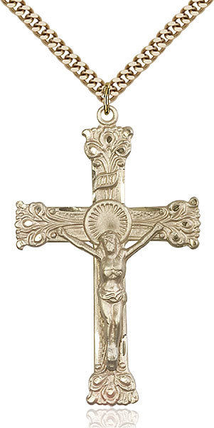 Gold Filled Crucifix Pendant