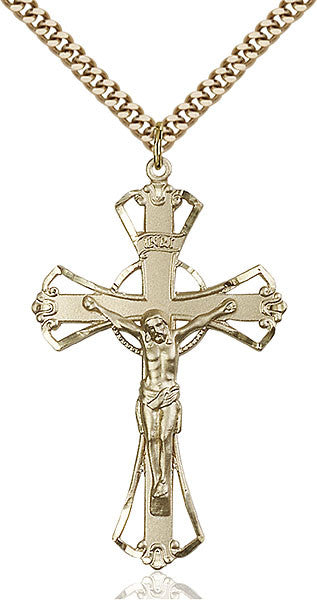 Gold Filled Crucifix Pendant