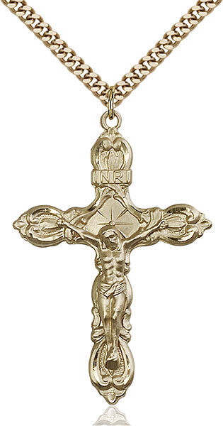 Gold Filled Crucifix Pendant