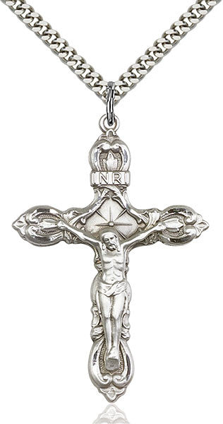Sterling Silver Crucifix Pendant