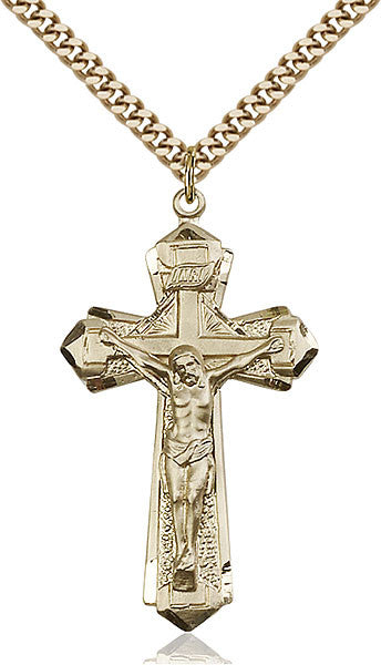 Gold Filled Crucifix Pendant