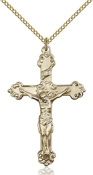 Gold Filled Crucifix Pendant