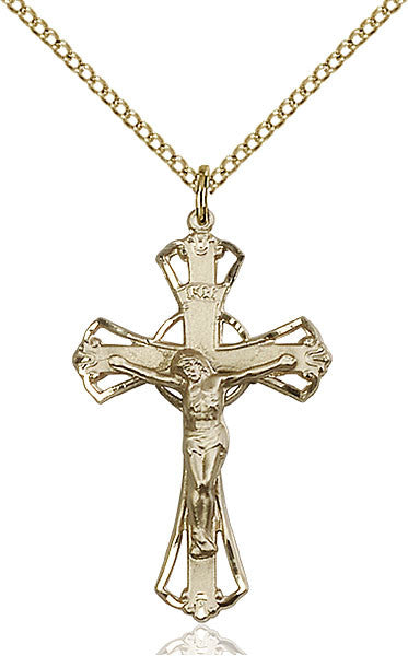 Gold Filled Crucifix Pendant