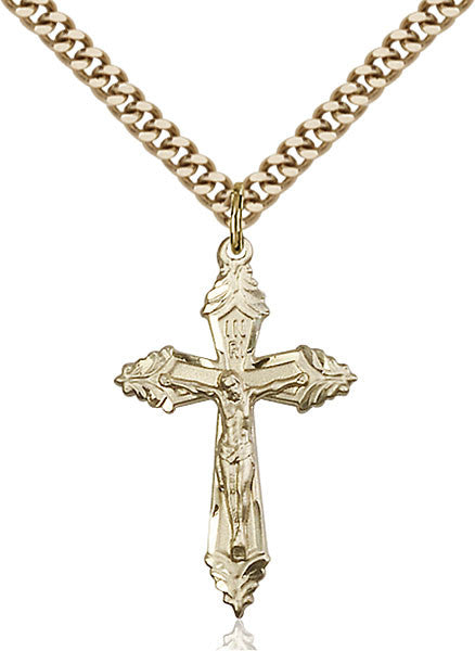 Gold Filled Crucifix Pendant