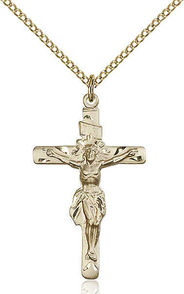 Gold Filled Crucifix Pendant