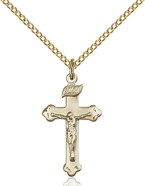 Gold Filled Crucifix Pendant