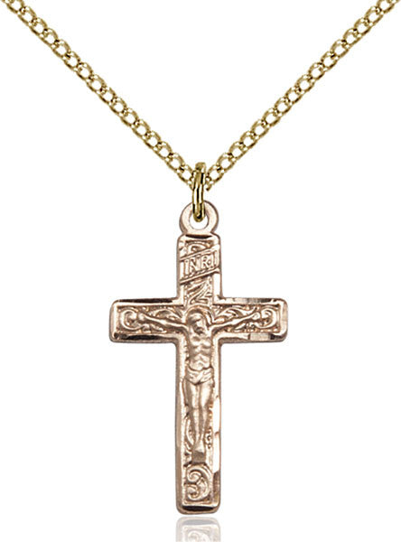 Gold Filled Crucifix Pendant