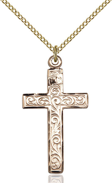 Gold Filled Cross Pendant