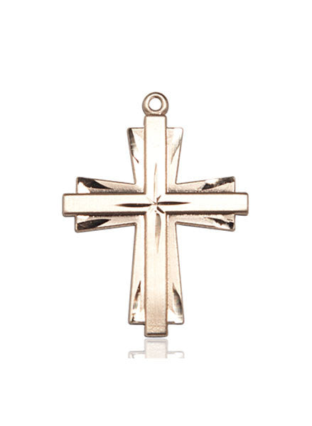 14kt Gold Cross Medal