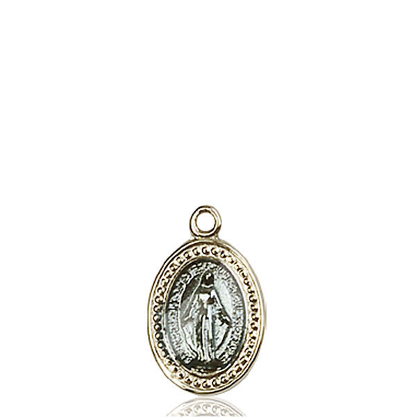14kt Gold Miraculous Medal