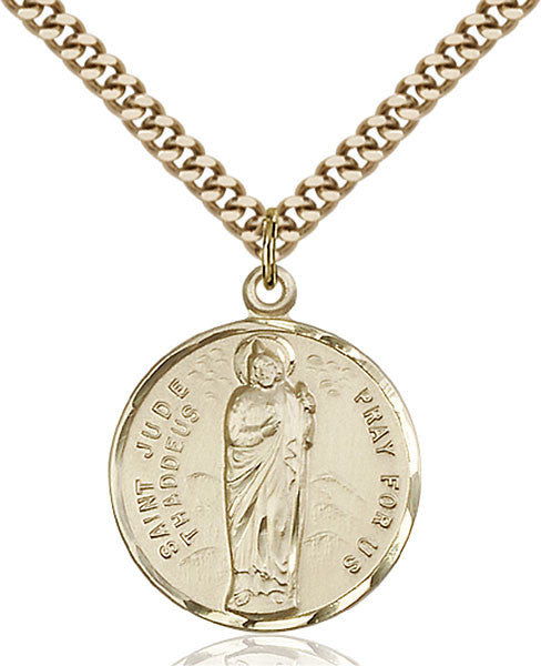 Gold Filled St. Jude Pendant