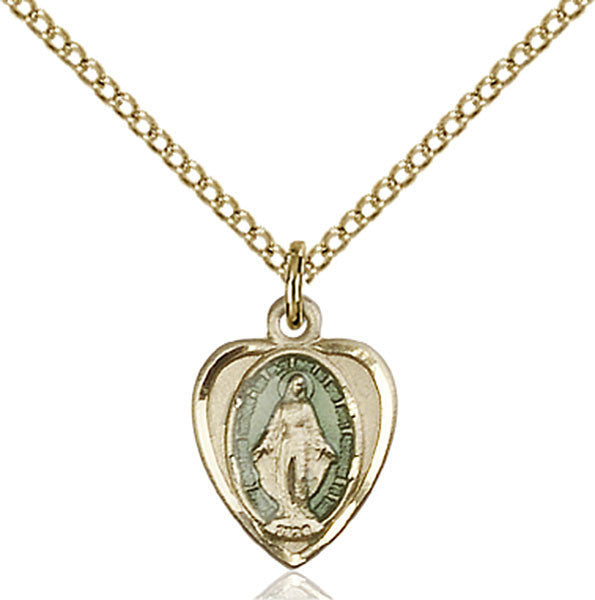 Gold Filled Miraculous Pendant