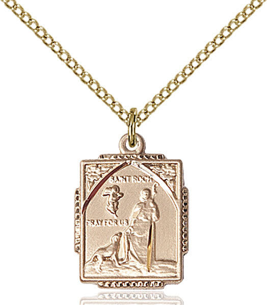 Gold Filled St. Roch Pendant