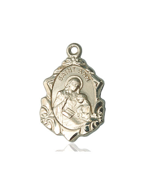 14kt Gold St. Ann Medal