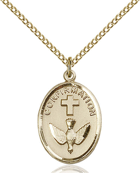 Gold Filled Confirmation Pendant