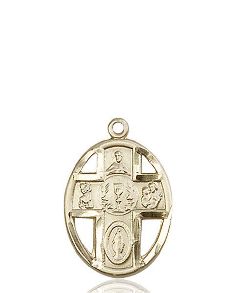 14kt Gold 5-Way / Chalice Medal