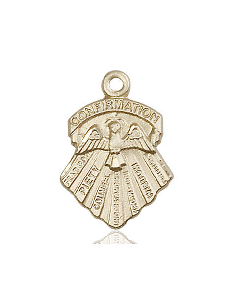 14kt Gold Seven Gifts Medal