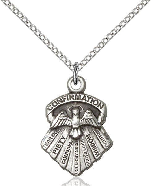 Sterling Silver Seven Gifts Pendant