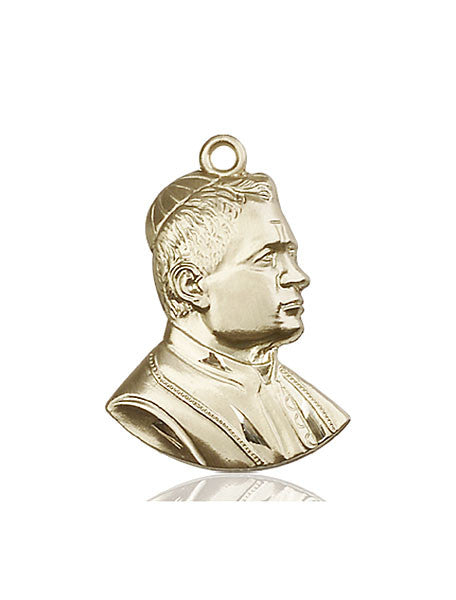 Medalla San Pío X Oro 14kt