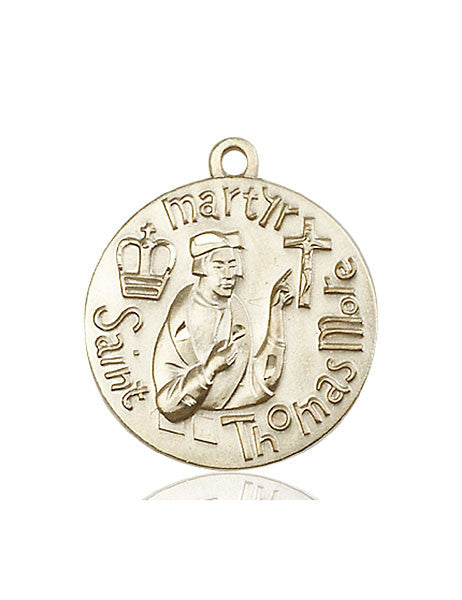 14kt Gold St. Thomas More Medal