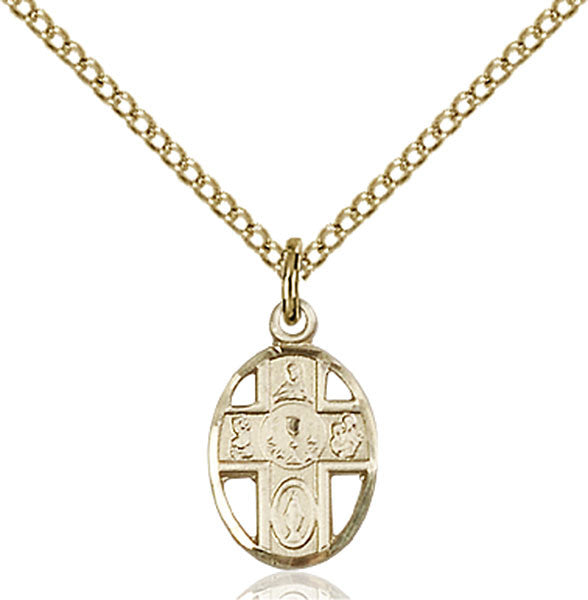 Gold Filled 5-Way / Chalice Pendant