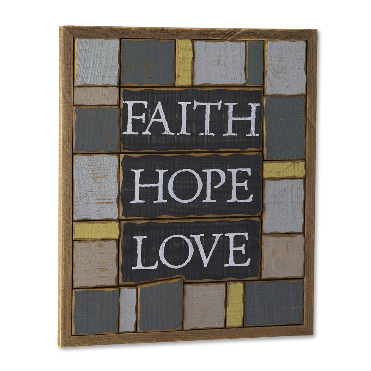 Arte de la pared del amor de la esperanza de la fe