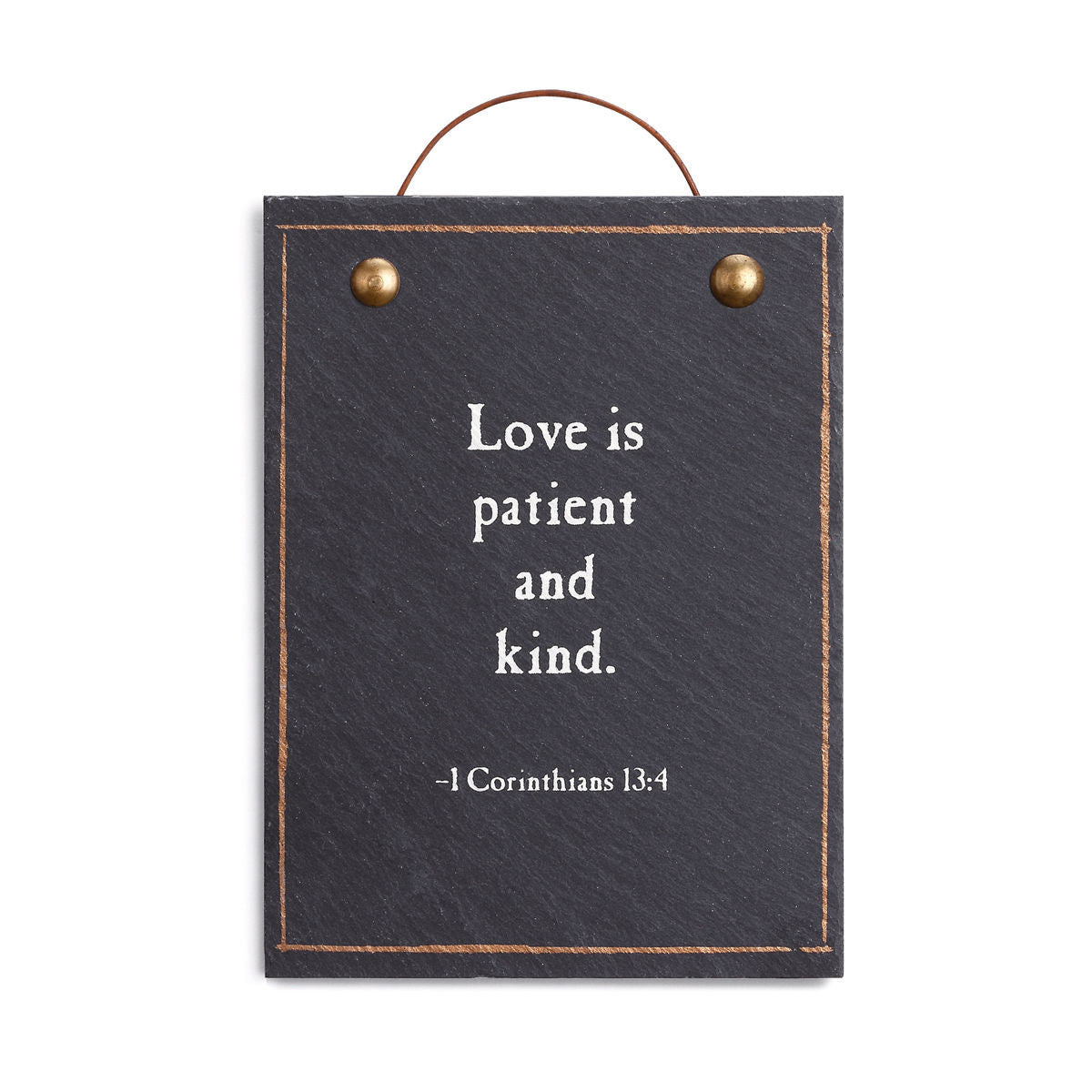 Love is Patient Plaque