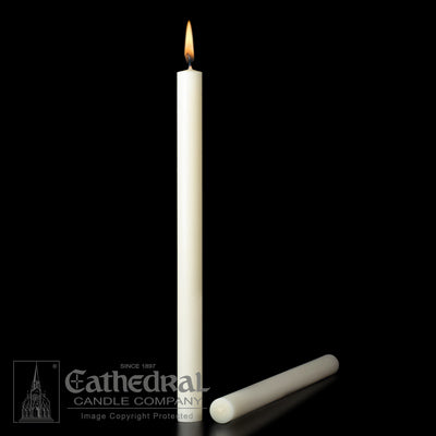Tube Candles - 51% Beeswax | Votive 18's   17/32 x 7
