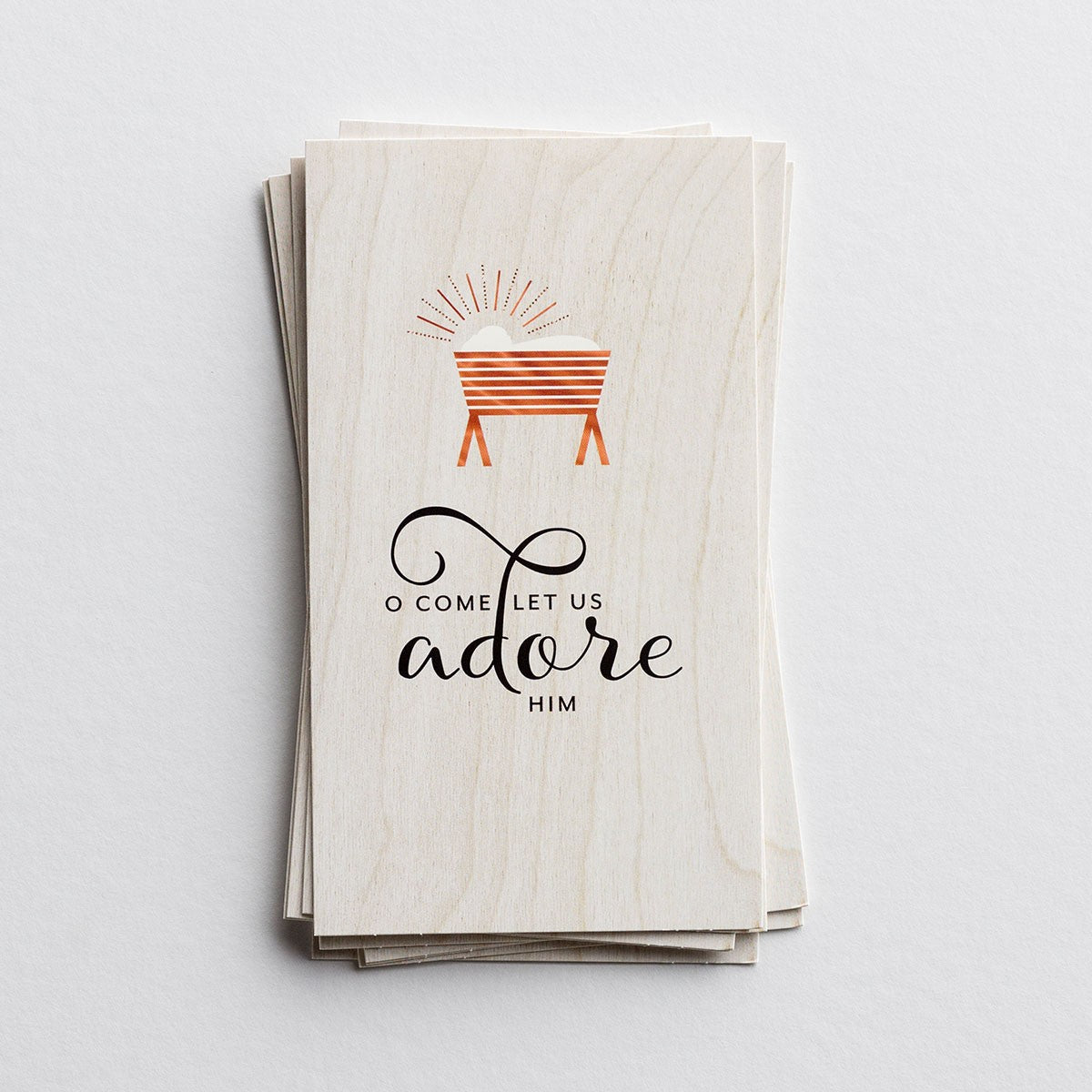 Little Inspirations - O Come Let Us Adore Him - 16 Christmas Boxed Cards